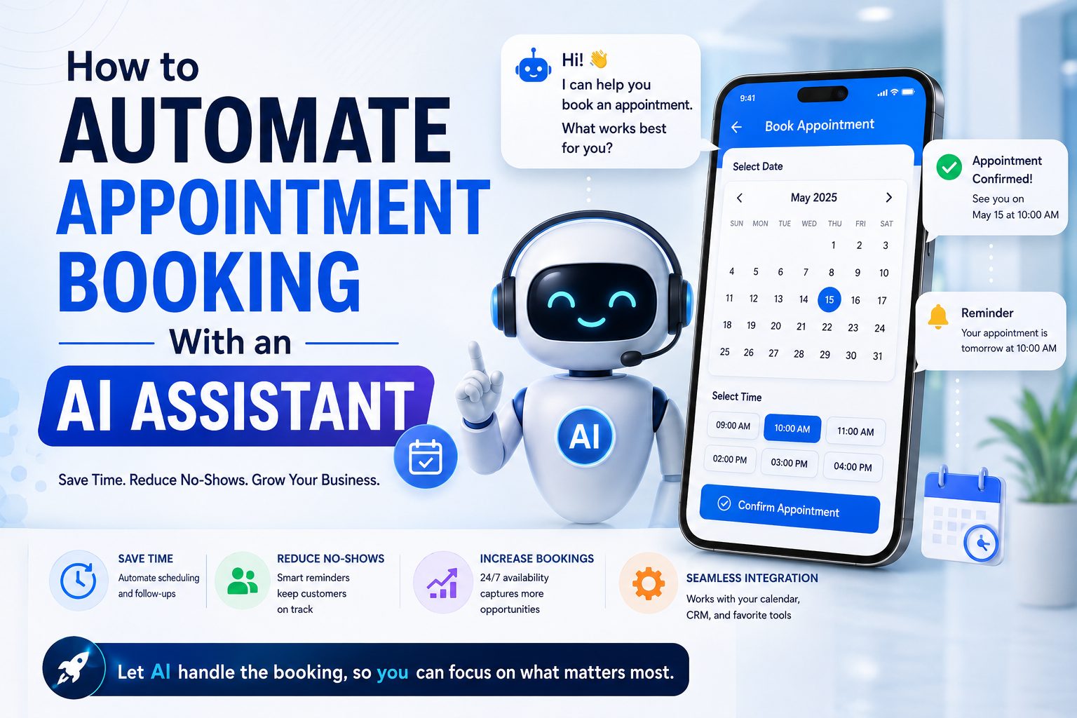 How to Automate Appointment Booking With an AI Assistant