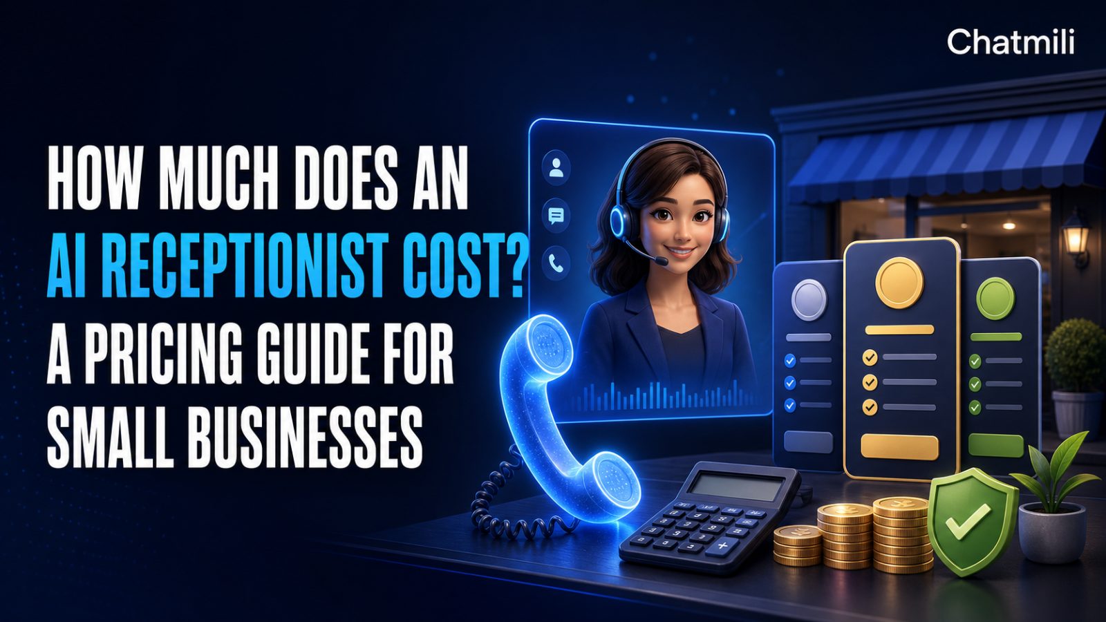 How Much Does an AI Receptionist Cost? A Pricing Guide for Small Businesses