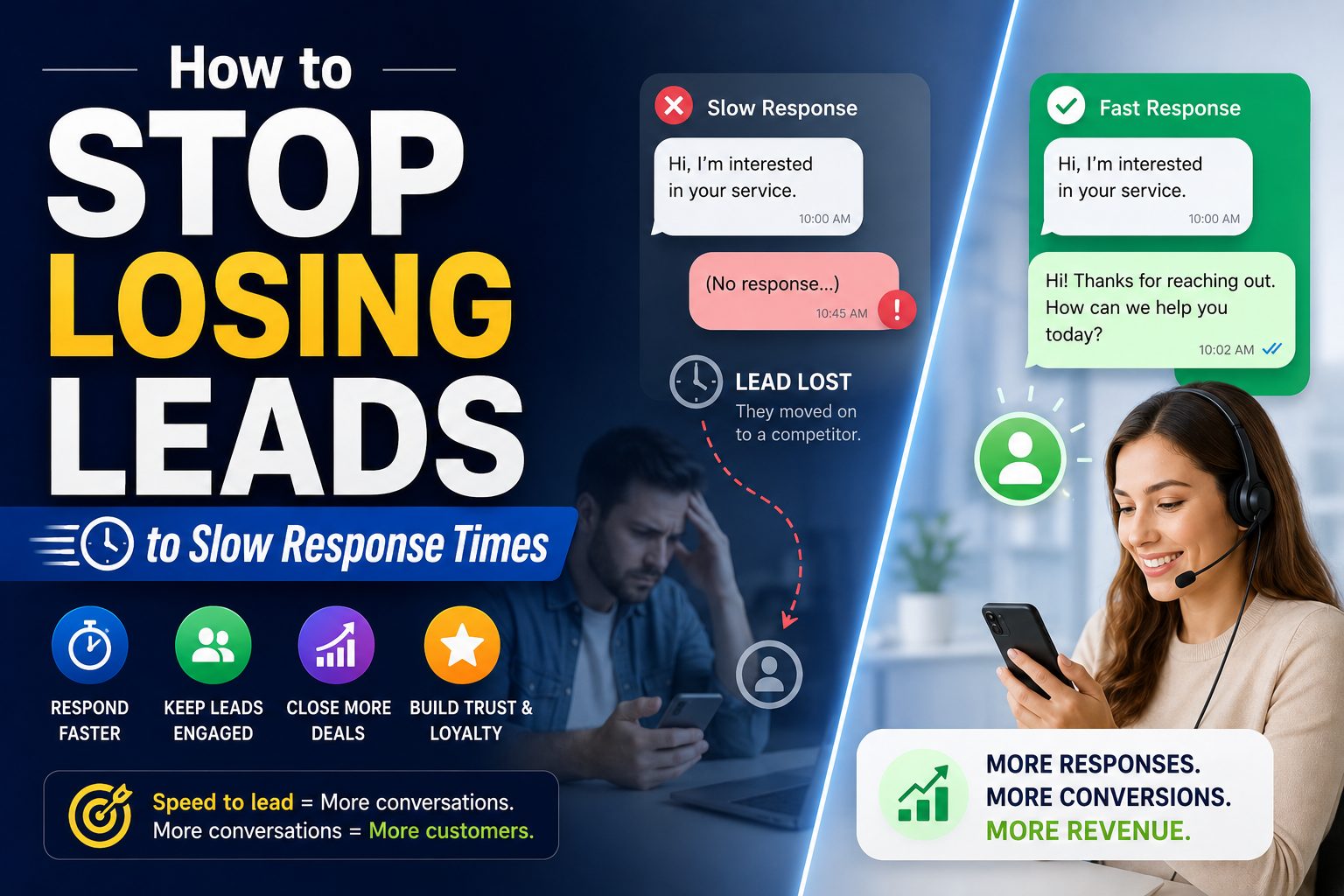 How to Stop Losing Leads to Slow Response Times