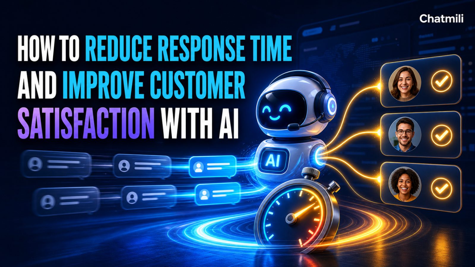 How to Reduce Response Time and Improve Customer Satisfaction With AI