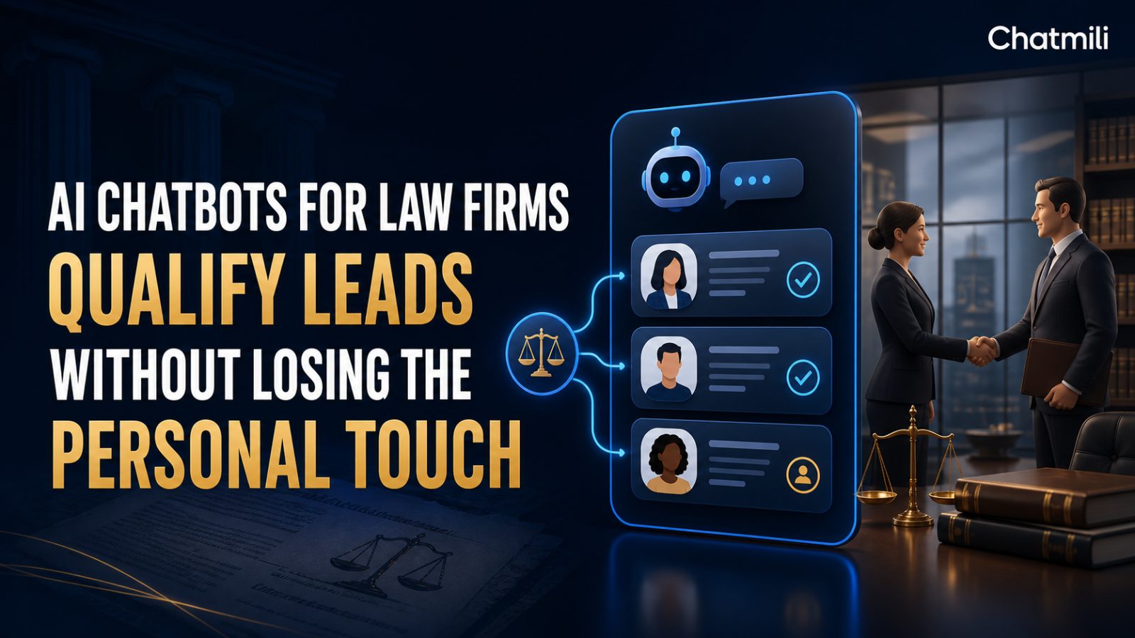AI Chatbots for Law Firms: Qualifying Leads Without Losing the Personal Touch